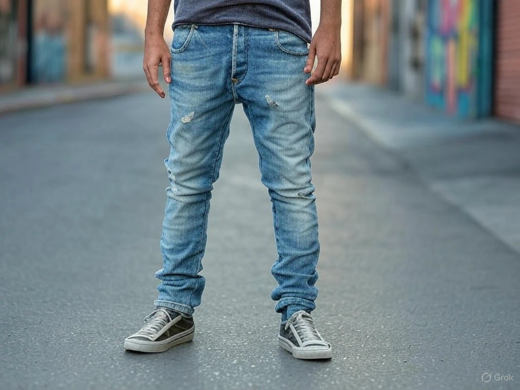 Stacked Jeans for Men