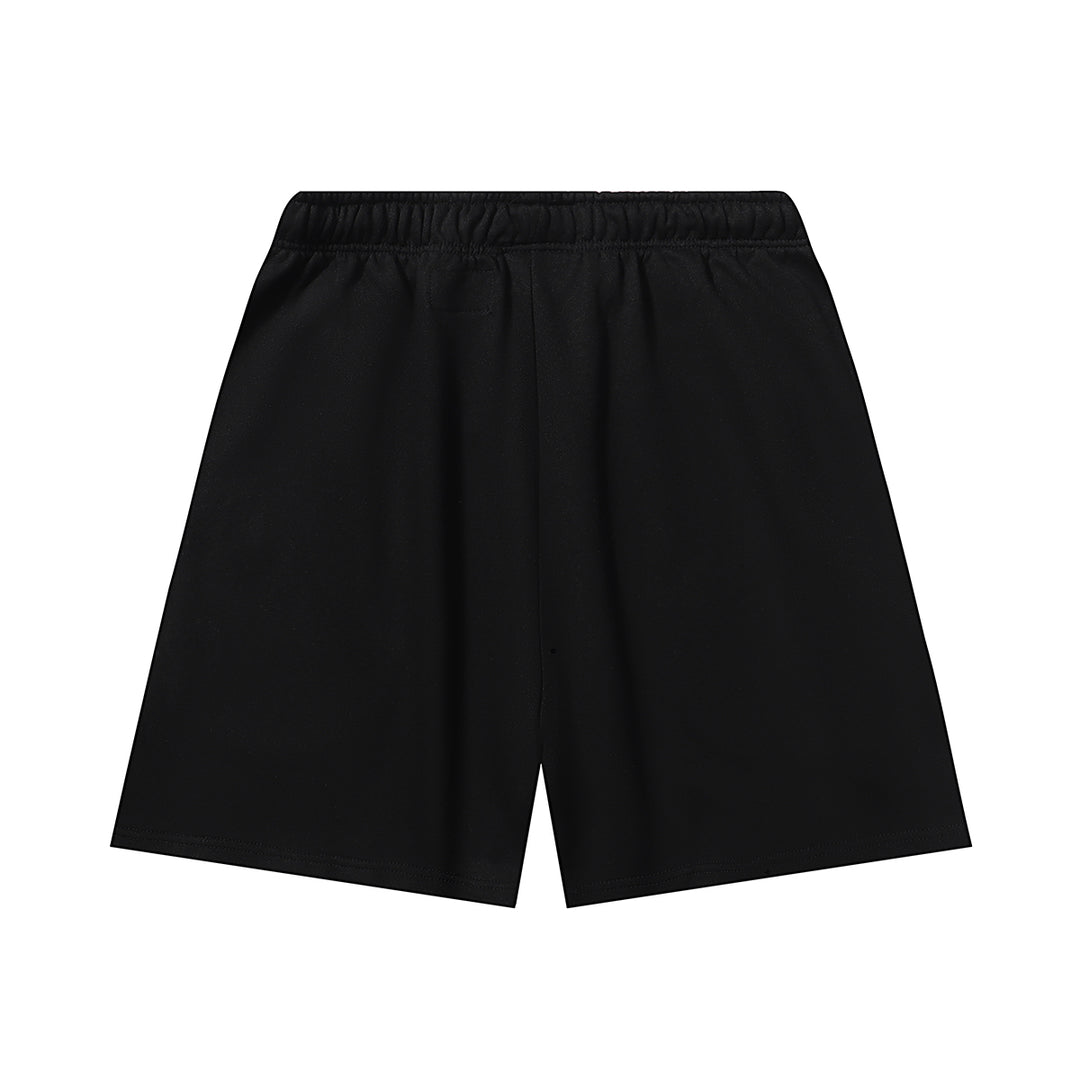 Skull &amp; Snake Graphic Street Shorts – Black Urban Drawstring