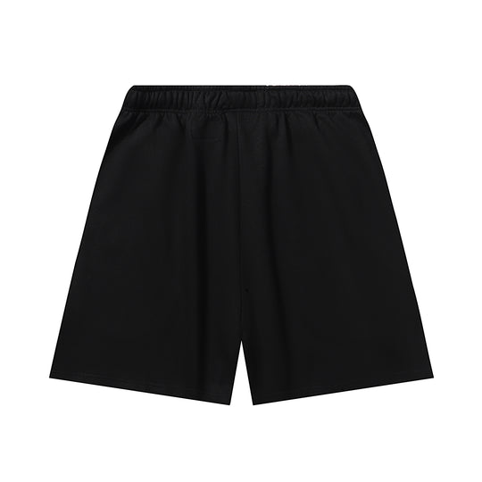 Skull &amp; Snake Graphic Street Shorts – Black Urban Drawstring