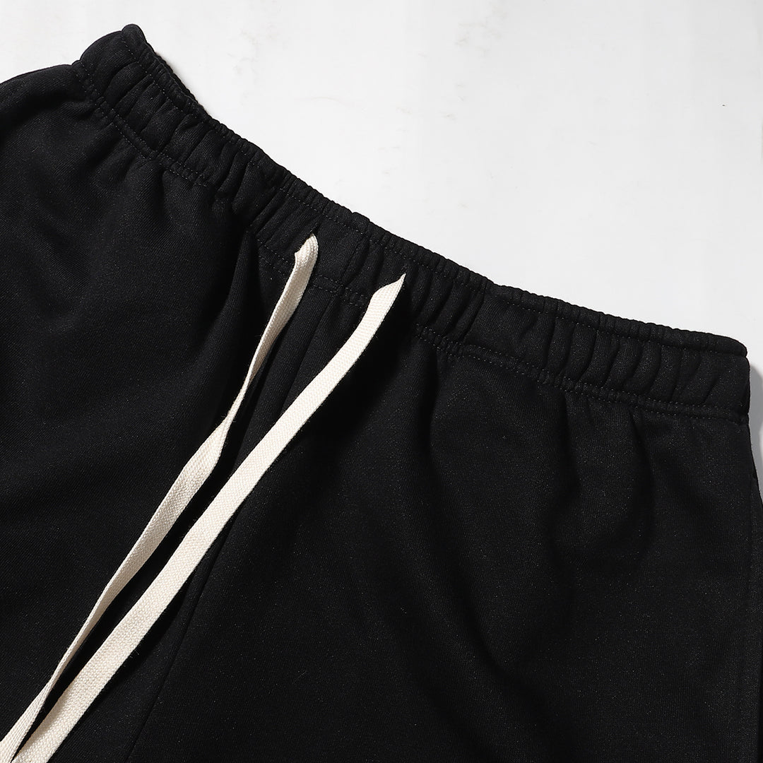 SELLSTAR Flame Skull Graphic Shorts – Black Statement Edition
