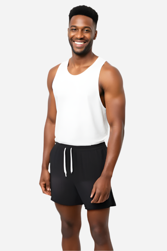 Ape Head Drawstring Shorts Black 