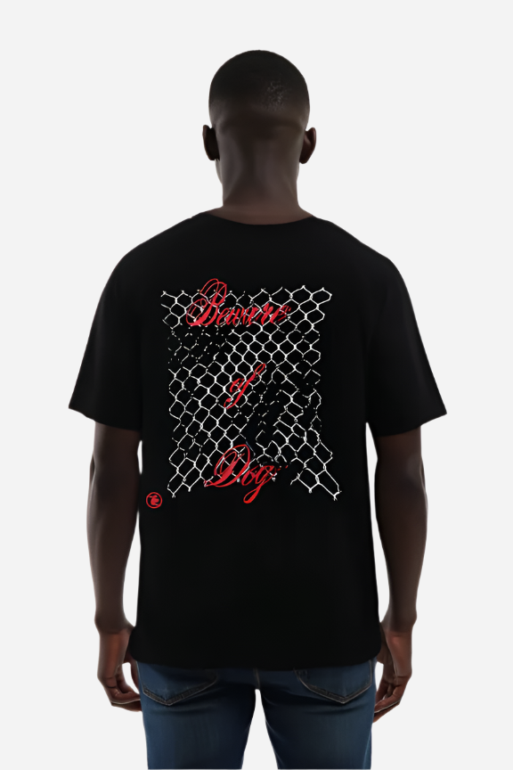 Beware of Dog Bulldog Tee