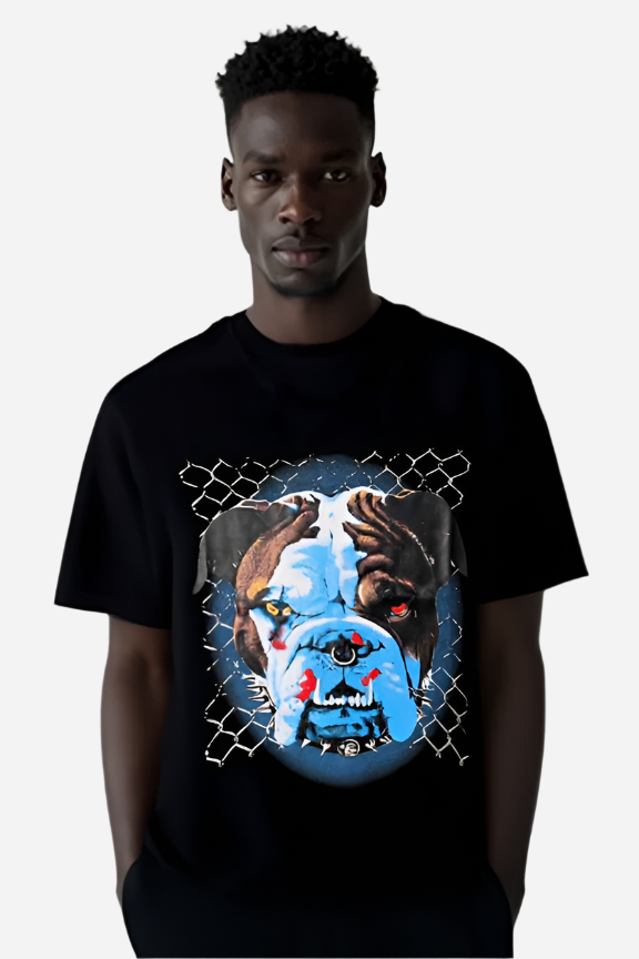 Beware of Dog Bulldog Tee