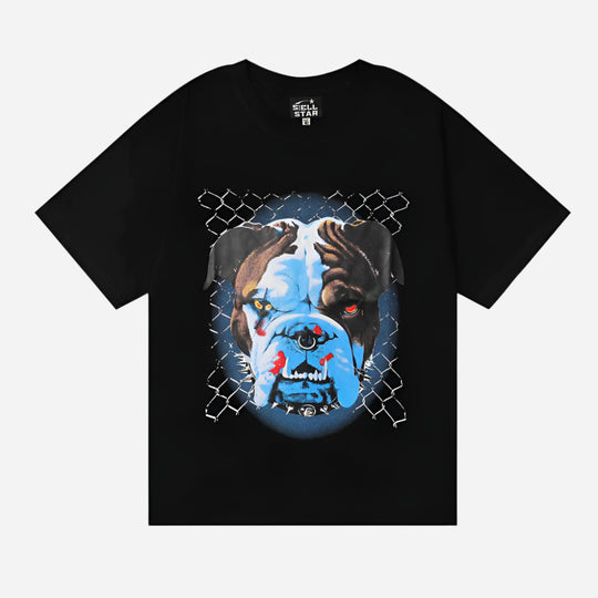 Beware of Dog Bulldog Tee