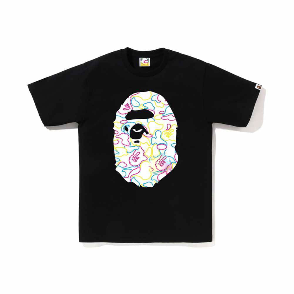 Space Camo Big Ape Head Tee
