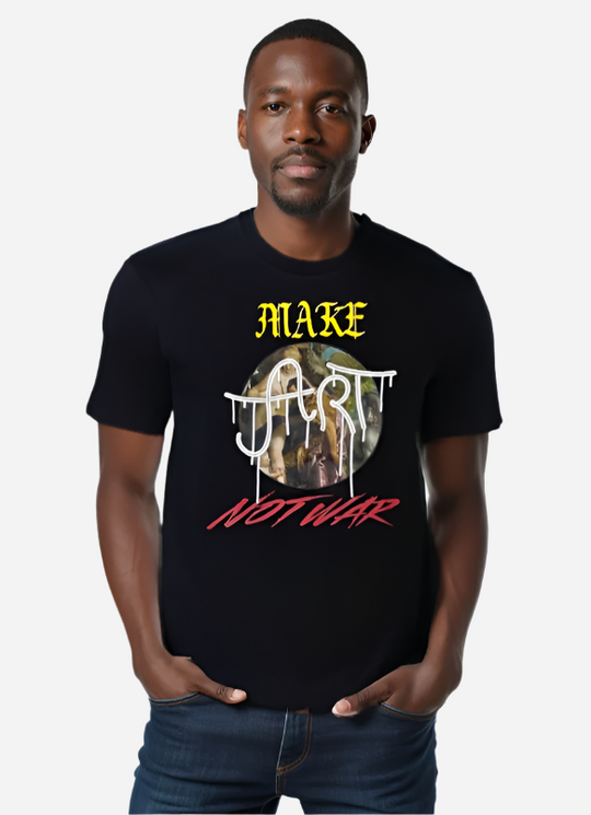 Make Art Not War Classic Tee