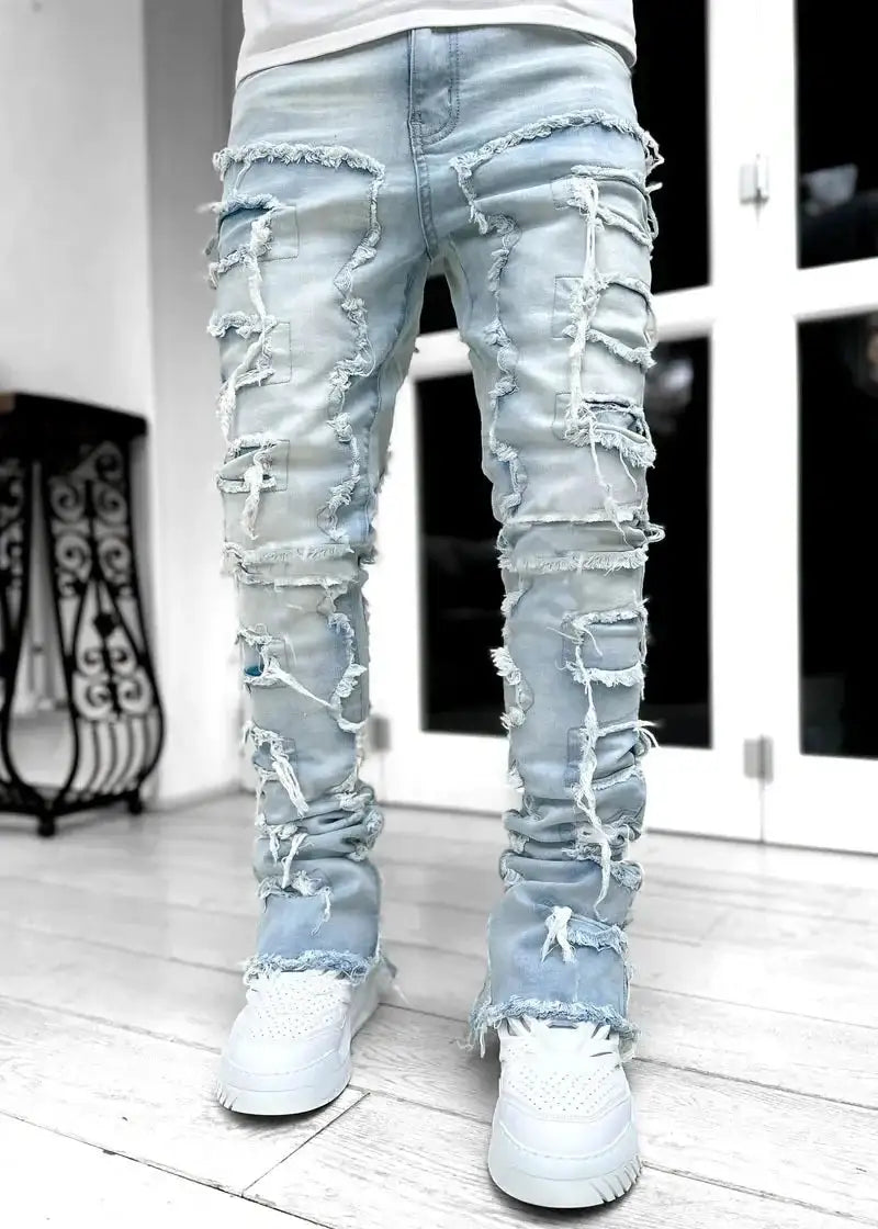 New European Camo Pants Men