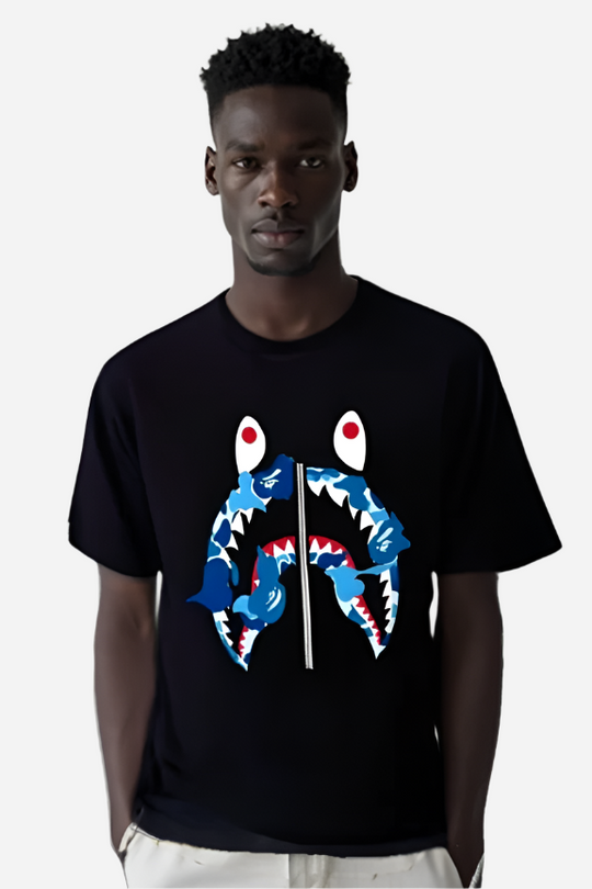 Tie Dye Shark Tee