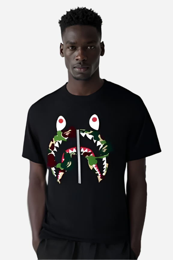 Tie Dye Shark Tee