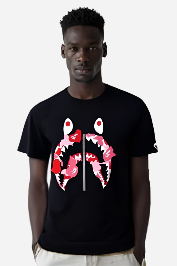 Tie Dye Shark Tee