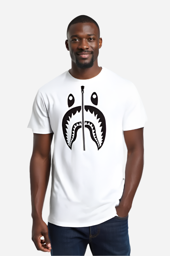 CRYSTAL Stone Shark Tee