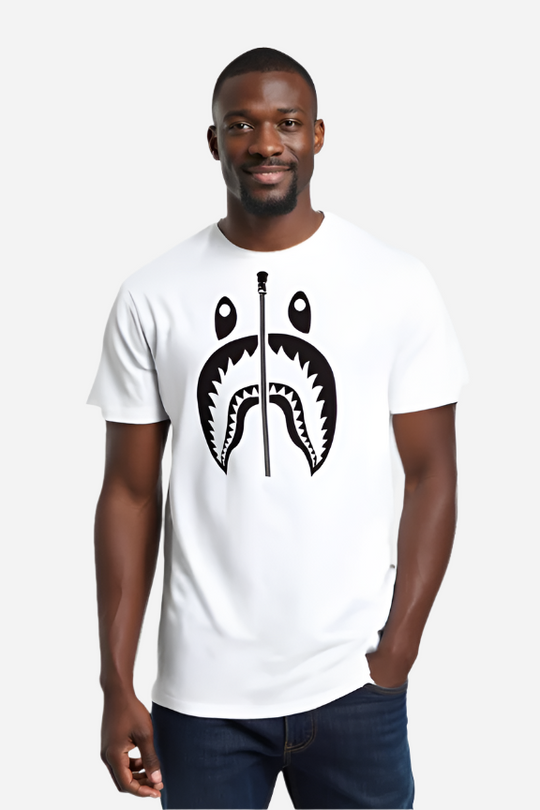 CRYSTAL Stone Shark Tee