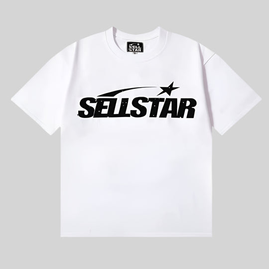 Men’s Black “Sellstar” Logo T-Shirt