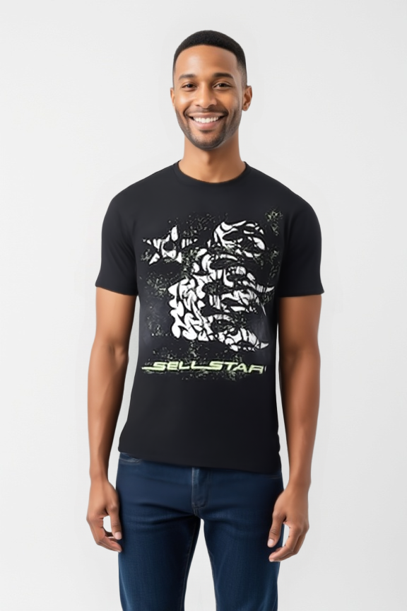 Urban Dragon Black T-Shirt