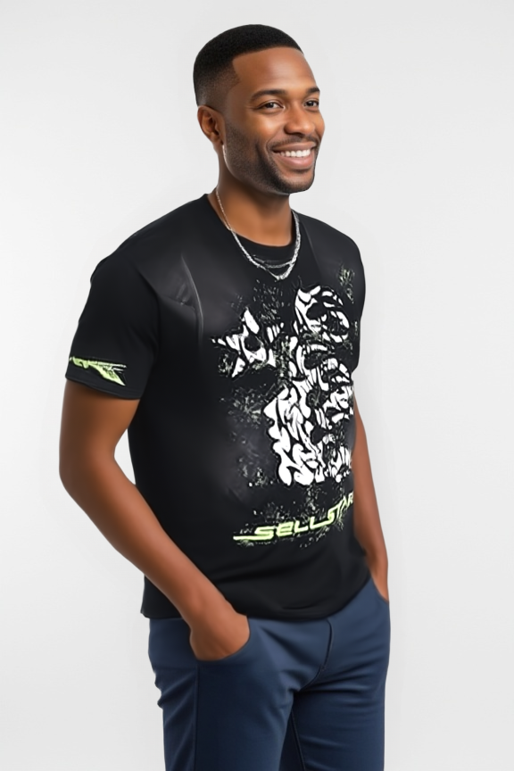 Urban Dragon Black T-Shirt