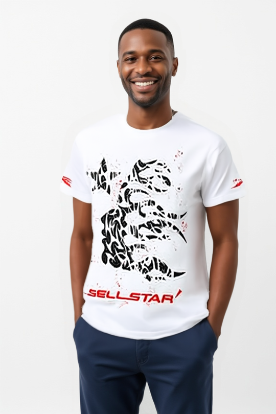 Urban Dragon White T-Shirt