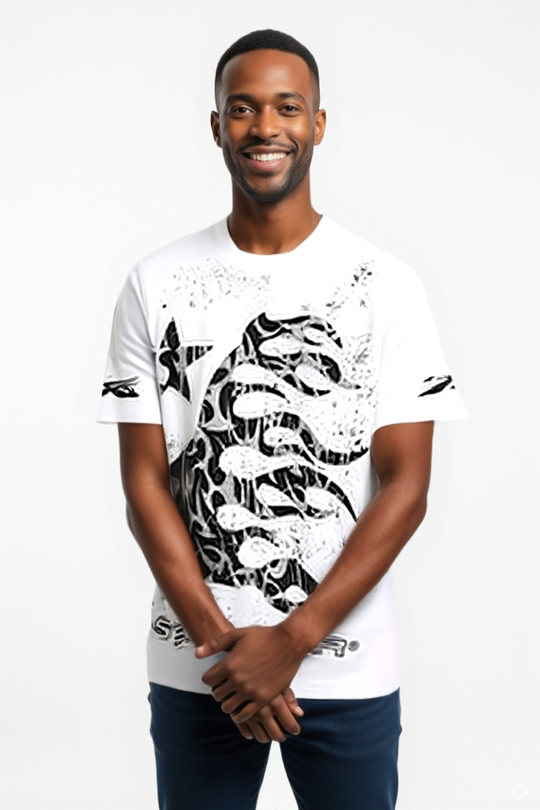 Urban Dragon WhiteB T-Shirt