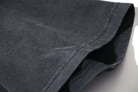 black graphic t-shirt