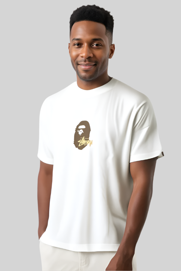Stussy Ape Head Collaboration T-Shirt