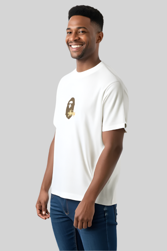 Stussy Ape Head Collaboration T-Shirt