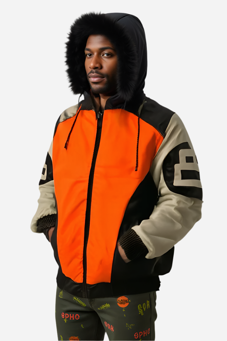Men's Winter Parka with Fur Hood