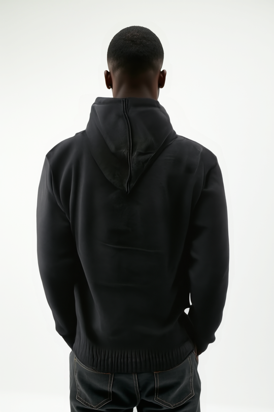 Funny Snoopy Black Hoodie - 'I SCREAM' Graphic Sweatshirt