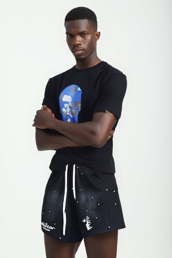 Ape Head Drawstring Shorts