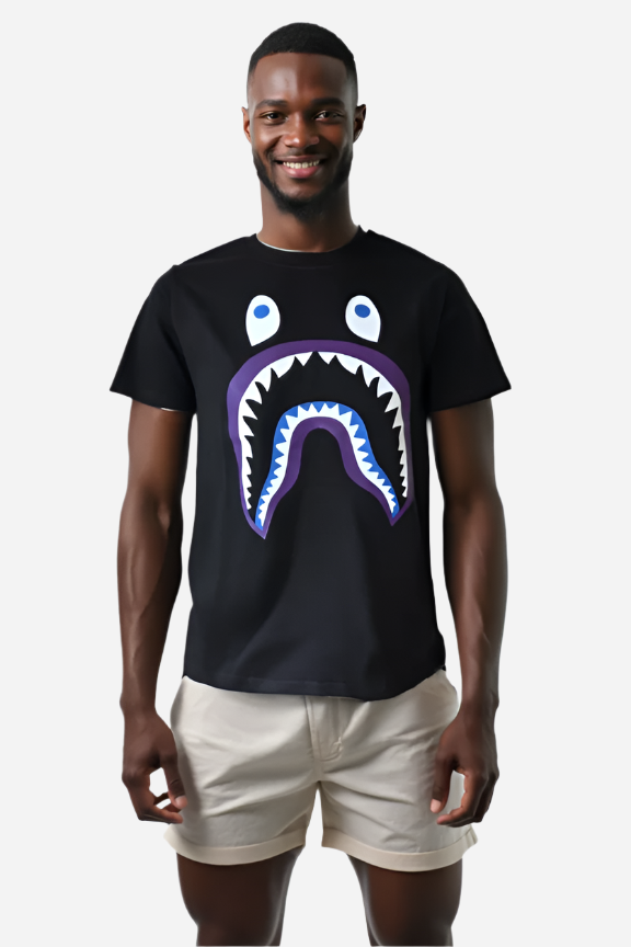 Camo Separate Shark T-shirt