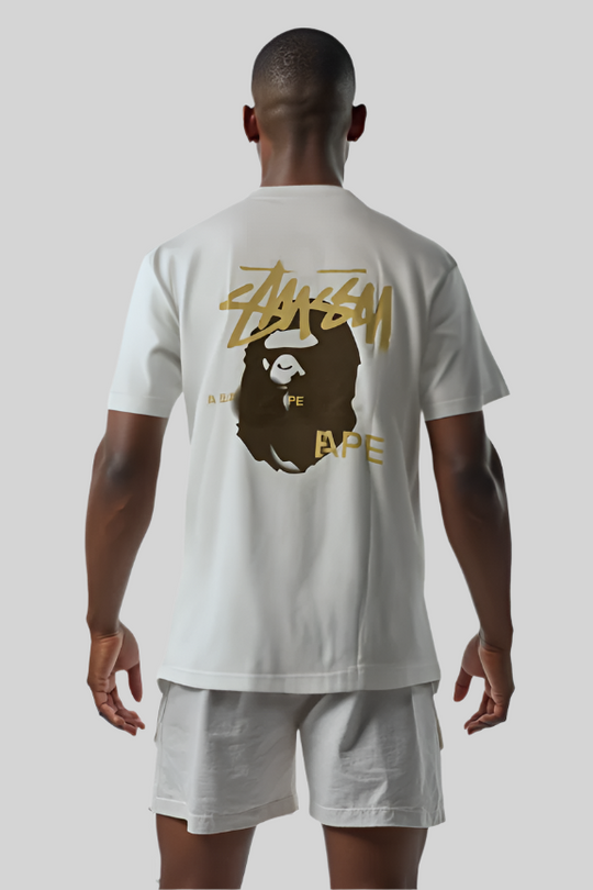Stussy Ape Head Collaboration T-Shirt